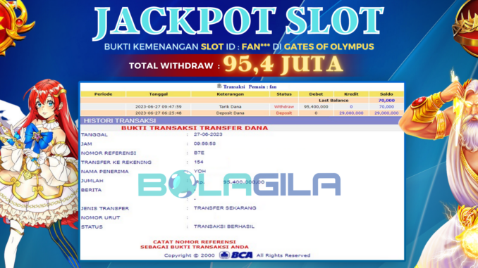 bukti jp bolagila #257 bukti jp bolagila #257