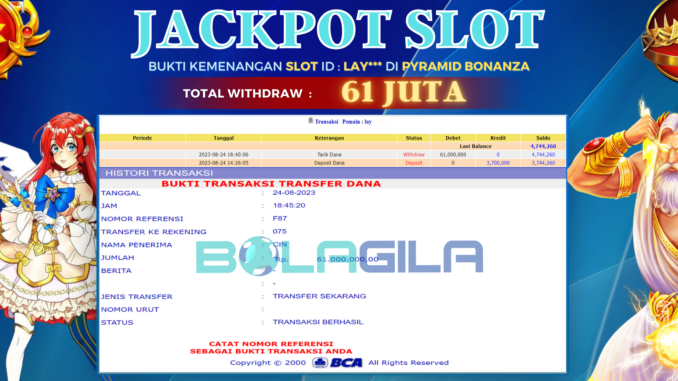 bukti jp bolagila #400 bukti jp bolagila #400