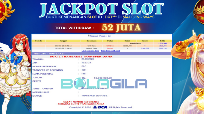 bukti jp bolagila #498 bukti jp bolagila #498