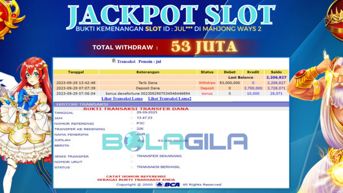 bukti jp bolagila #503 bukti jp bolagila #503