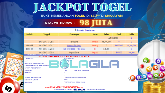 bukti jp bolagila #436 bukti jp bolagila #436