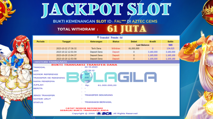 BG JP SLOT MALAM
