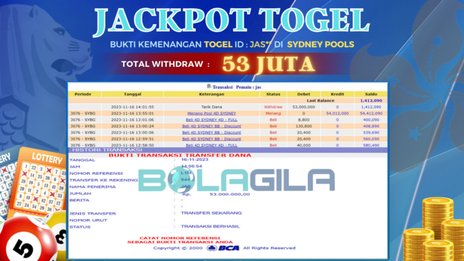 bukti jp bolagila #558 bukti jp bolagila #558