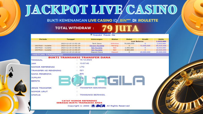 BUKTI JP BOLAGILA #592 BUKTI JP BOLAGILA #592