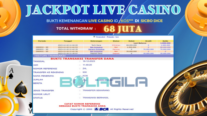 BUKTI JP BOLAGILA #561 BUKTI JP BOLAGILA #561
