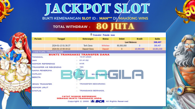 BG JP SLOT SIANG
