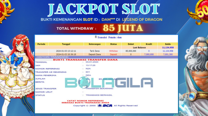 BUKTI JP BOLAGILA #595 BUKTI JP BOLAGILA #595