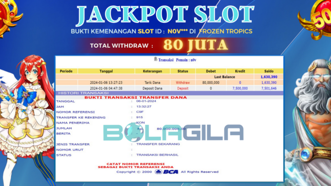 BUKTI JP BOLAGILA #601 BUKTI JP BOLAGILA #601