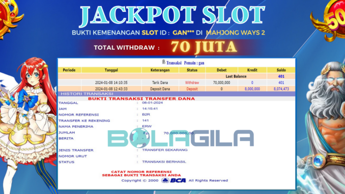 BG JP SLOT SIANG