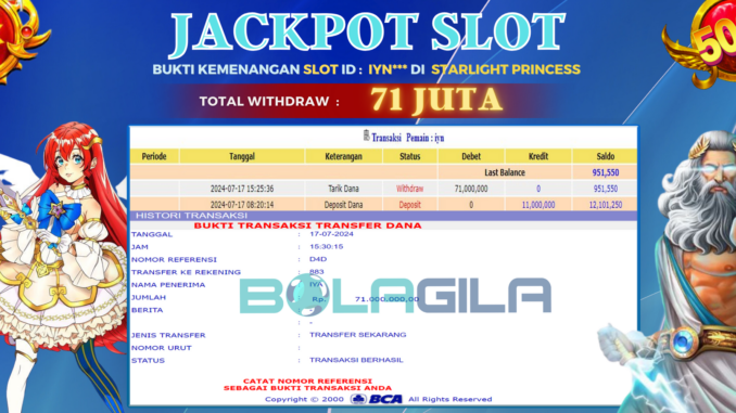 JP BG - SLOT MALAM