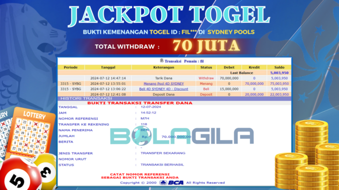 JP BG - TOGEL PAGI